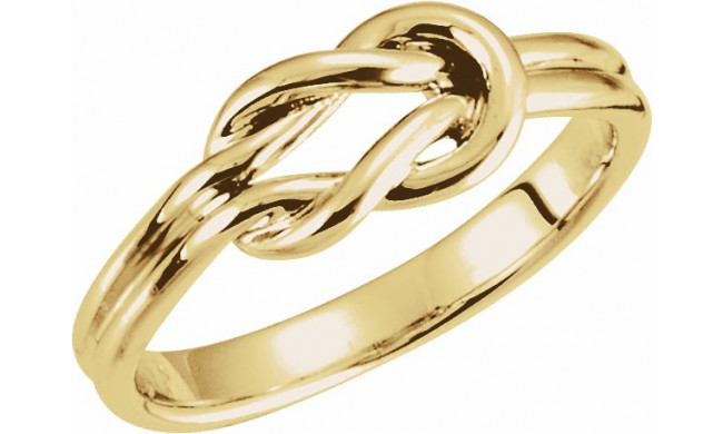 14K Yellow 6 mm Knot Ring - 5832133388P