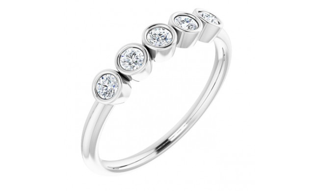 14K White 1/3 CTW Diamond Ring - 122852600P