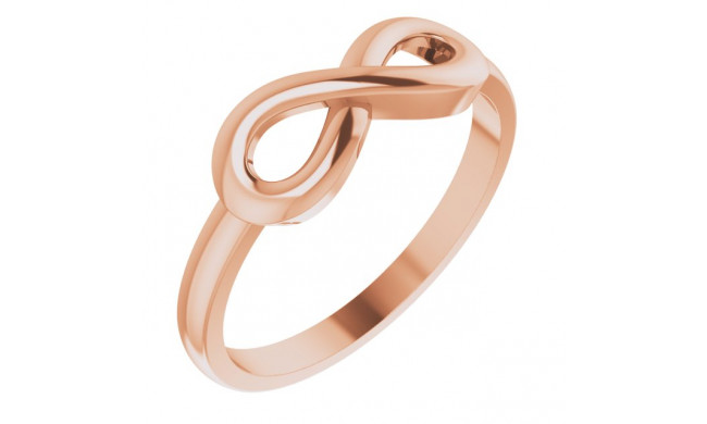 14K Rose Infinity-Inspired Ring - 513101002P