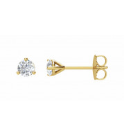 14K Yellow 1/3 CTW Diamond Stud Earrings - 6623360132P