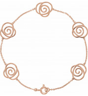 14K Rose Floral-Inspired Bracelet - 650102601P