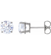 14K White 2 CTW Diamond Earrings - 187470204P