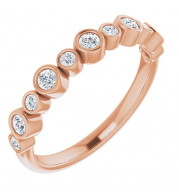 14K Rose 1/3 CTW Diamond Ring - 122856602P