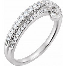 14K White 1/3 CTW Diamond Ring - 65274060001P
