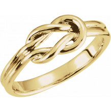 14K Yellow 6 mm Knot Ring - 5832133388P
