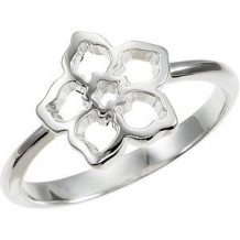 14K White Forget Me Not Ring - 50871102P