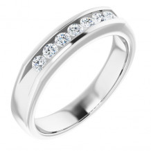 14K White 3/8 CTW Diamond Ring - 124205603P