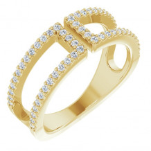 14K Yellow 1/3 CTW Diamond Ring - 65215060000P