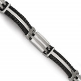 Chisel Black Titanium 8.5 Inch Bracelet photo