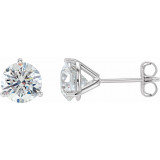 14K White 1/4 CTW Diamond Stud Earrings - 6623360115P photo