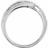 14K White 1/3 CTW Diamond Ring - 65274060001P photo 2