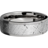 Lashbrook Titanium Meteorite 7mm Men's Wedding Band - 7F15_METEORITE+SAND photo 3
