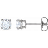 14K White 1 CTW Diamond Earrings - 187470202P photo