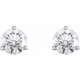 14K White 1/5 CTW Diamond Earrings - 6623460077P photo 2