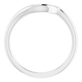 14K White Band for 5.8 mm Round Ring - 122953616P photo 2