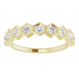 14K Yellow 1/3 CTW Diamond Stackable Ring - 71876611P photo 3