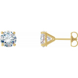 14K Yellow 1/2 CTW Diamond 4-Prong Cocktail-Style Earrings - 297626109P photo