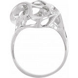 14K White Metal Fashion Ring - 530719766P photo 2