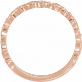 14K Rose  Stackable Ring - 509441004P photo 2