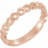 14K Rose  Stackable Ring - 509441004P photo